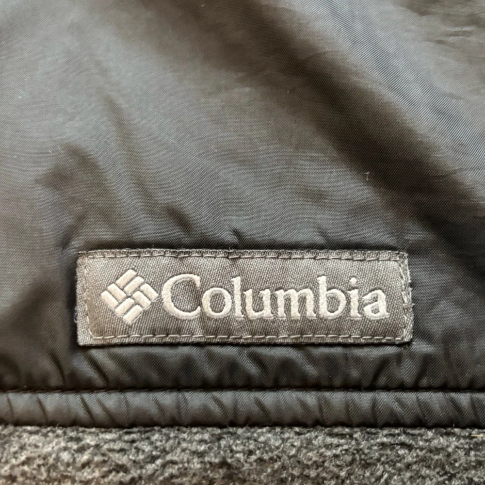 Columbia Black and Gray Men’s Fleece Full Zip‎ Jacket with Pockets Size Small